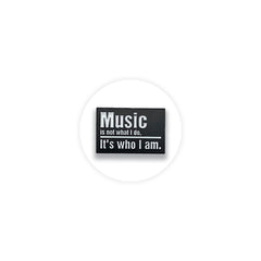 Music lover enamel pin badge gift LP vinyl musician - Kuzi Tees