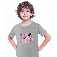 Clefairy Pokemon Go T-shirt for Kids Boys Girls Brand New - Kuzi Tees