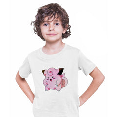 Clefairy Pokemon Go T-shirt for Kids Boys Girls Brand New - Kuzi Tees