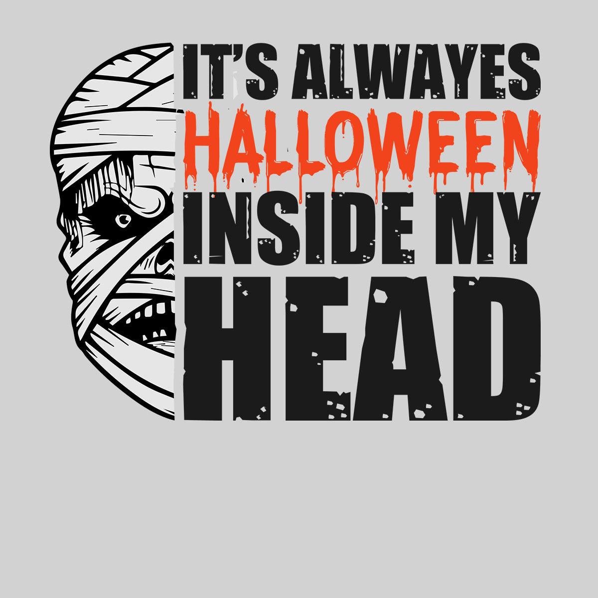 Halloween inside my head festive Unisex T-shirt - Kuzi Tees