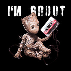 I am Groot Guardians of the galaxy nostalgia Kids T-Shirt - Kuzi Tees