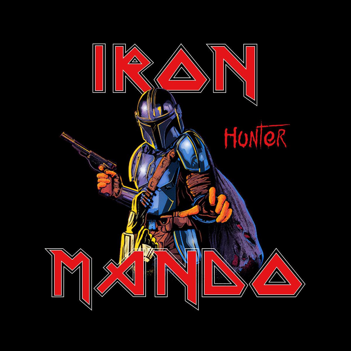 Iron Mando Hunter Tee Mandalorian Funny T-shirt for Kids - Kuzi Tees