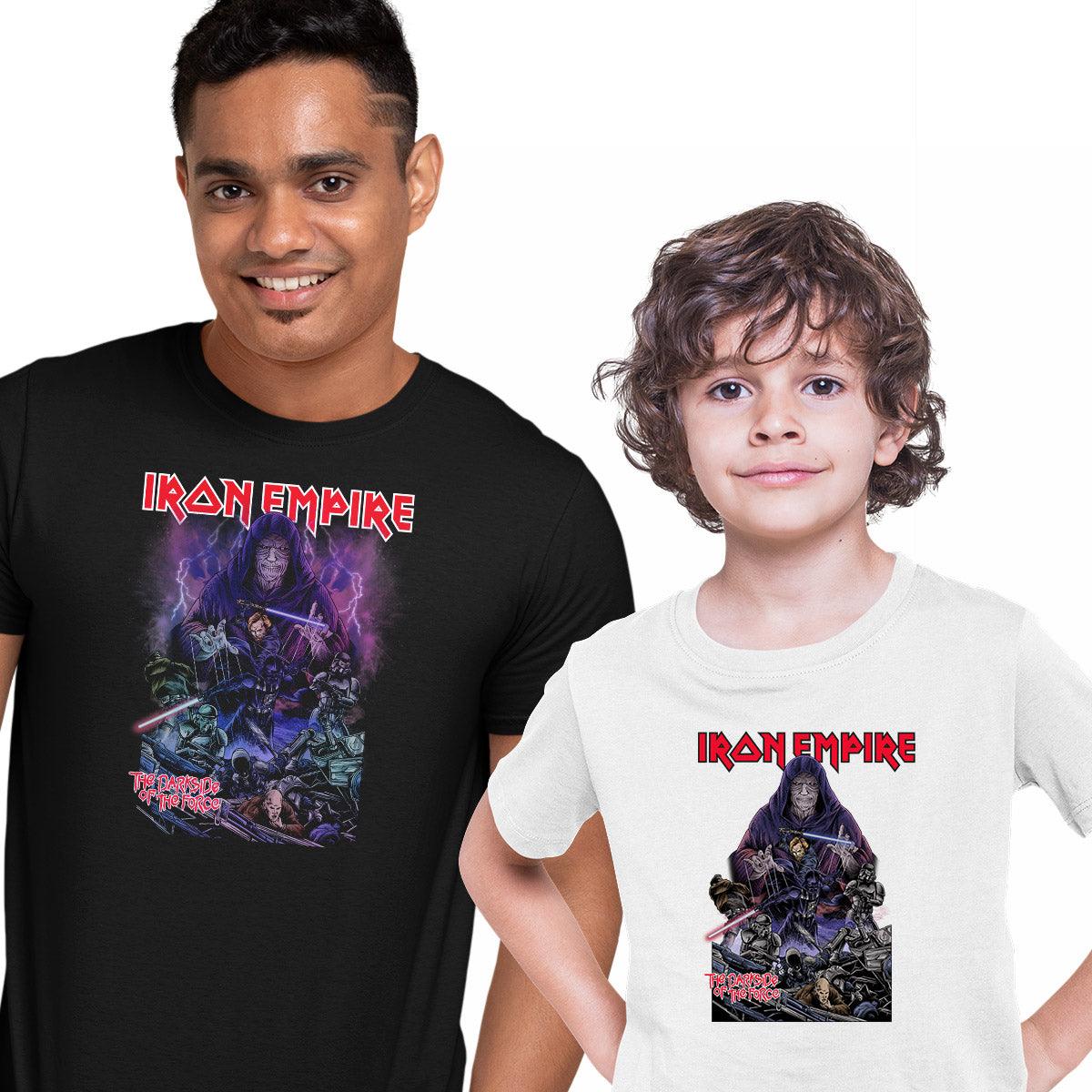 Iron Maiden - Iron Empire Star Wars  Funny Gift t-Shirt Movie Unisex Tee - Kuzi Tees