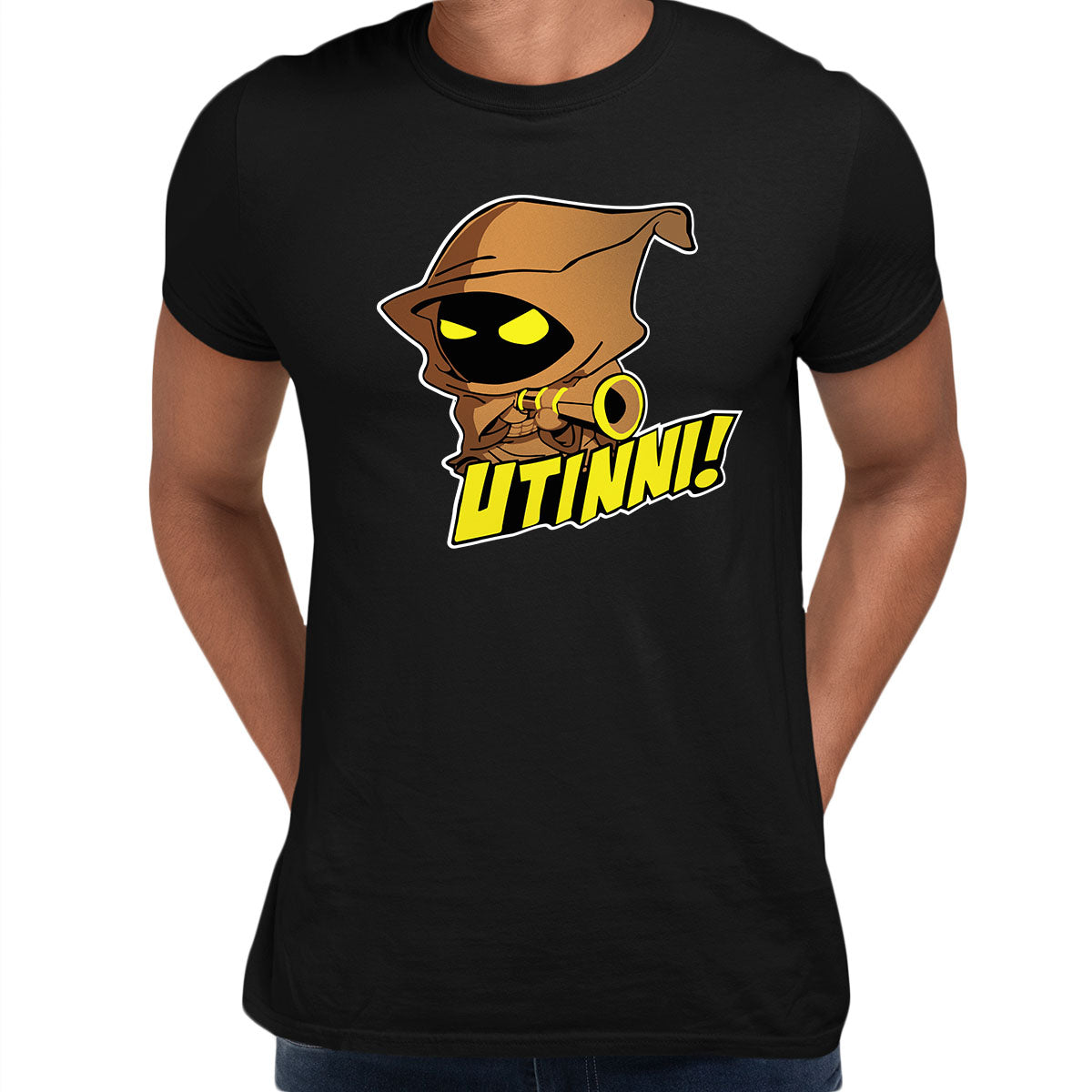 Utinni! Jawas t-shirt - Jawa Friends Momento - Tatooine Adventurer Unisex T-Shirt - Kuzi Tees