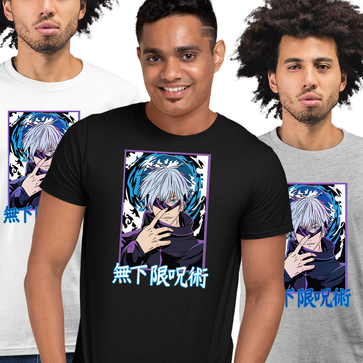 Anime Satoru Gojo Jujutsu Kaisen t-shirt