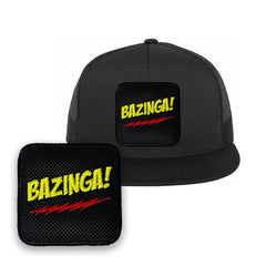 Bazinga Embroidered Baseball Cap Iconic Sheldon Cooper Phrase from The Big Bang Theory Forge Bros