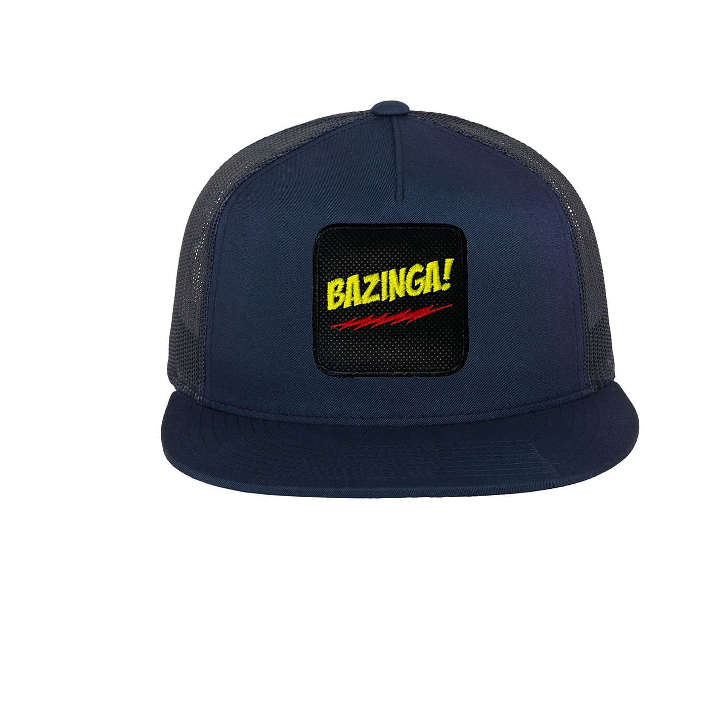 Bazinga Embroidered Baseball Cap Iconic Sheldon Cooper Phrase from The Big Bang Theory Forge Bros