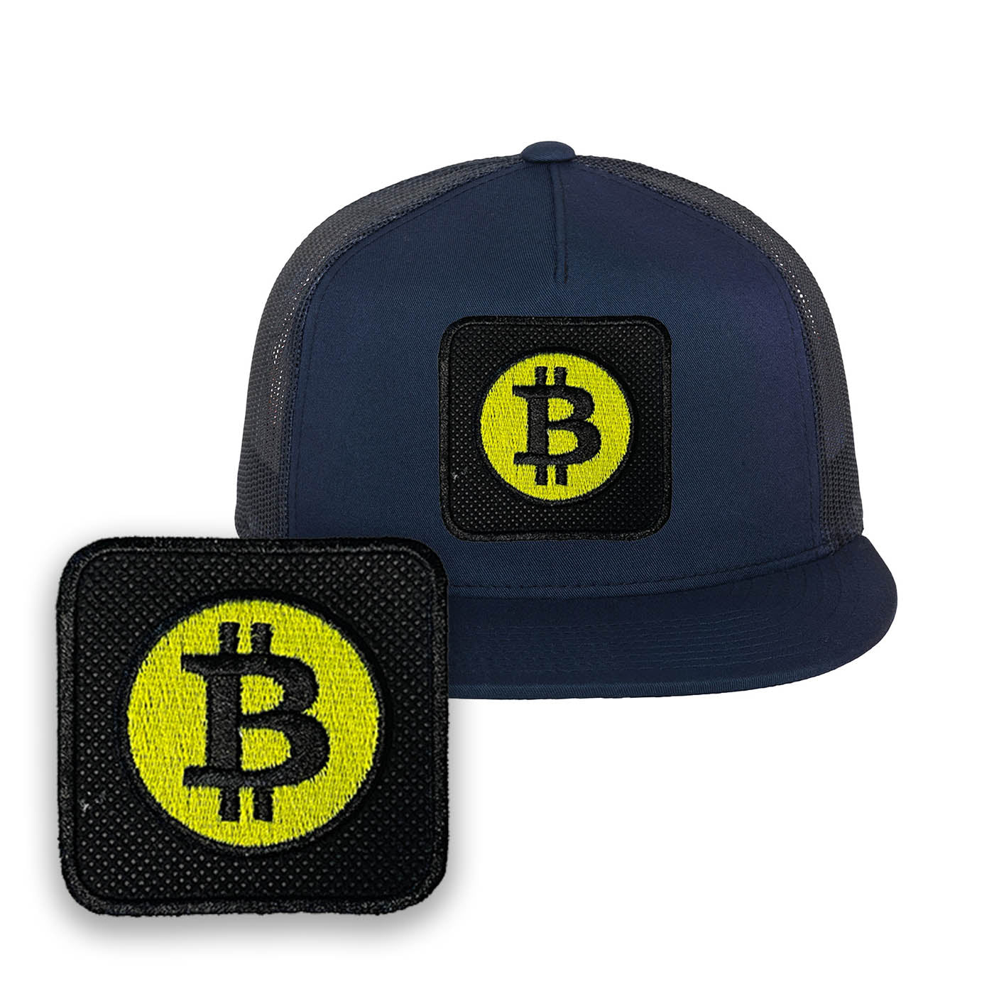 Bitcoin Embroidered Baseball Cap Cryptocurrency Gift Forge Bros