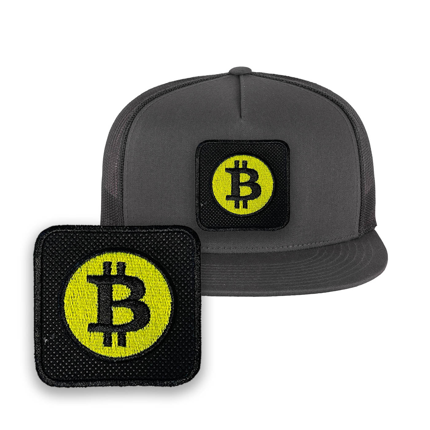 Bitcoin Embroidered Baseball Cap Cryptocurrency Gift Forge Bros