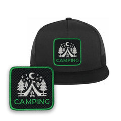 Camping Cap Outdoor Embroidered Baseball Hat by Forge Bros