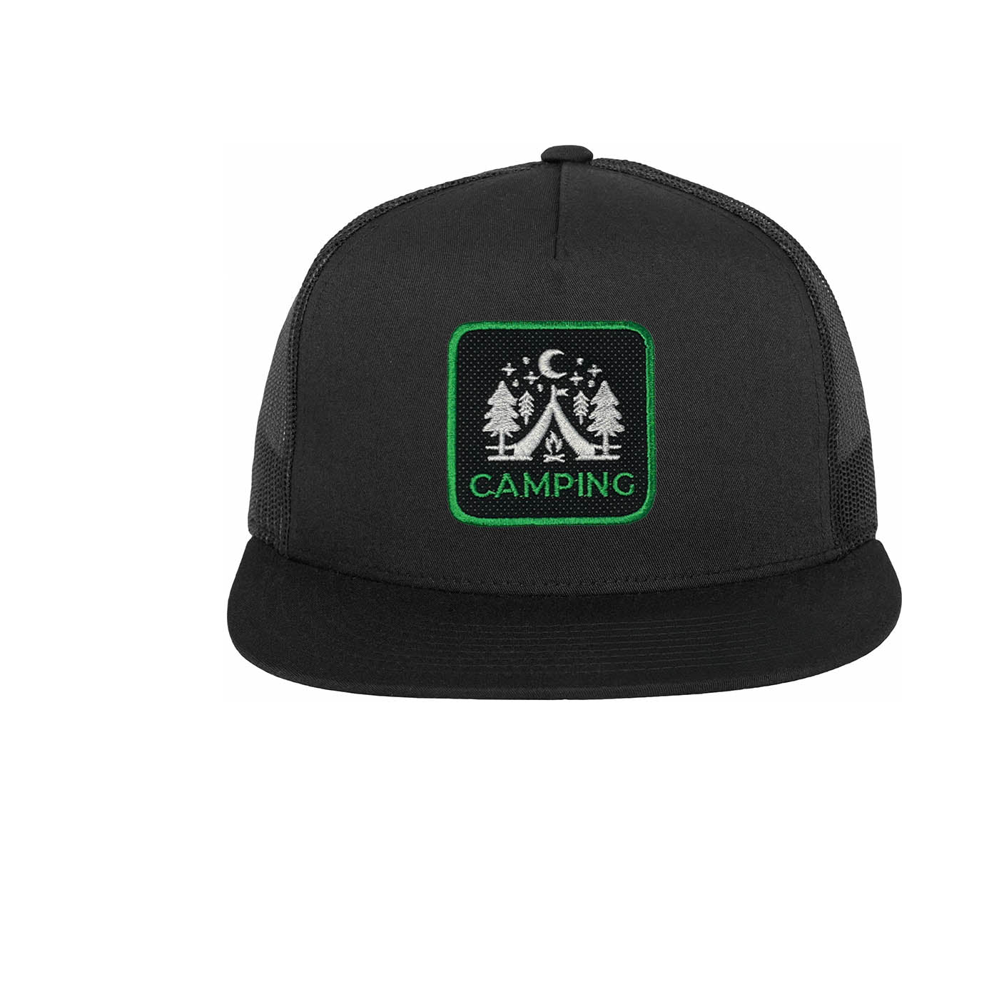 Camping Cap Outdoor Embroidered Baseball Hat by Forge Bros