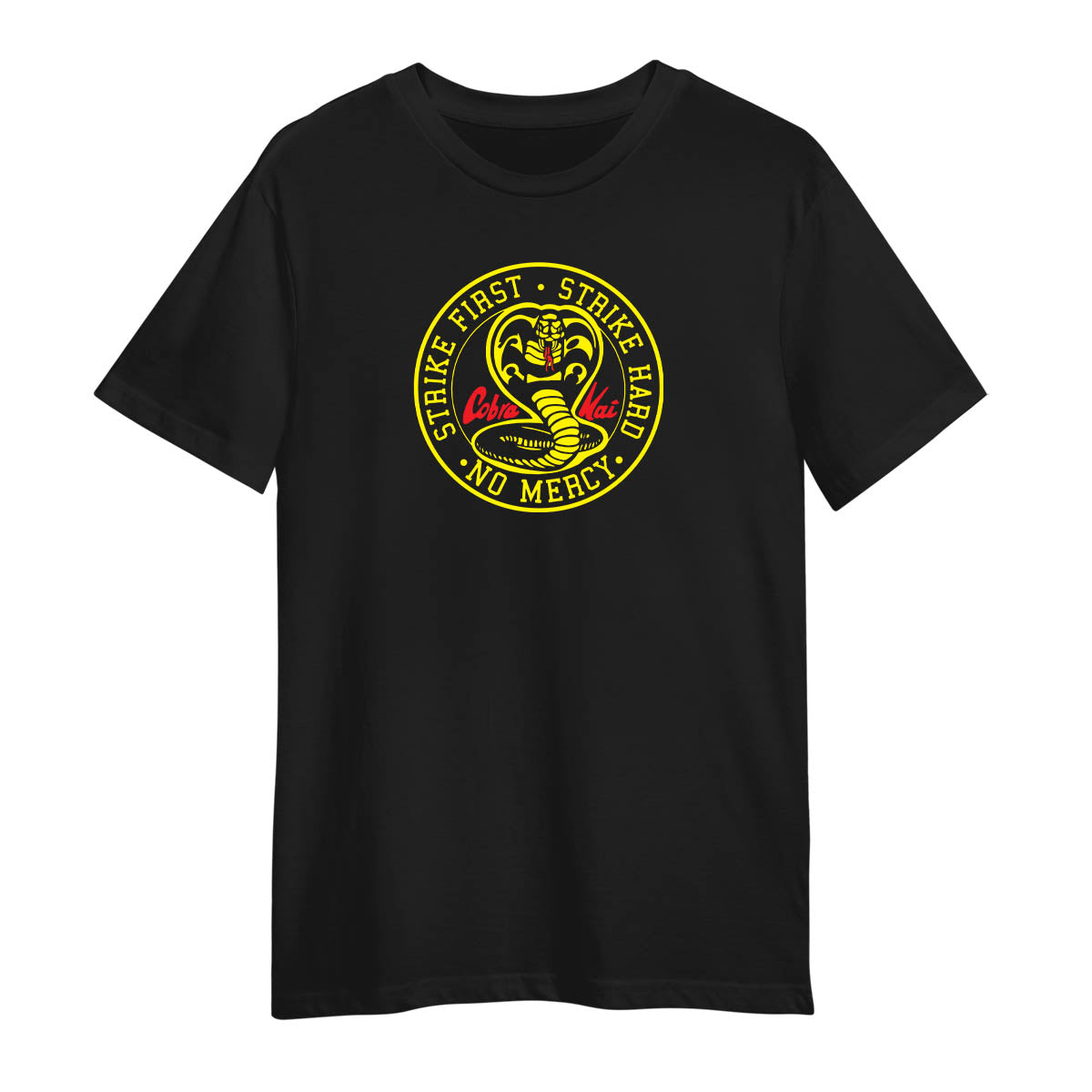 Cobra Kai T-shirt Karate Kid Movie Kung Fu Martial Arts Retro Gift Top ALL SIZES Unisex T-Shirt