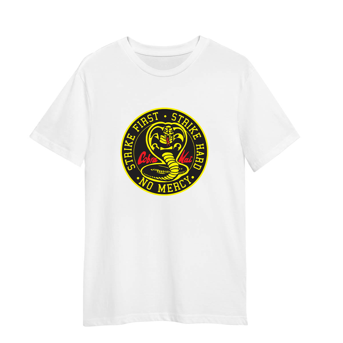 Cobra Kai T-shirt Karate Kid Movie Kung Fu Martial Arts Retro Gift Top ALL SIZES Unisex T-Shirt