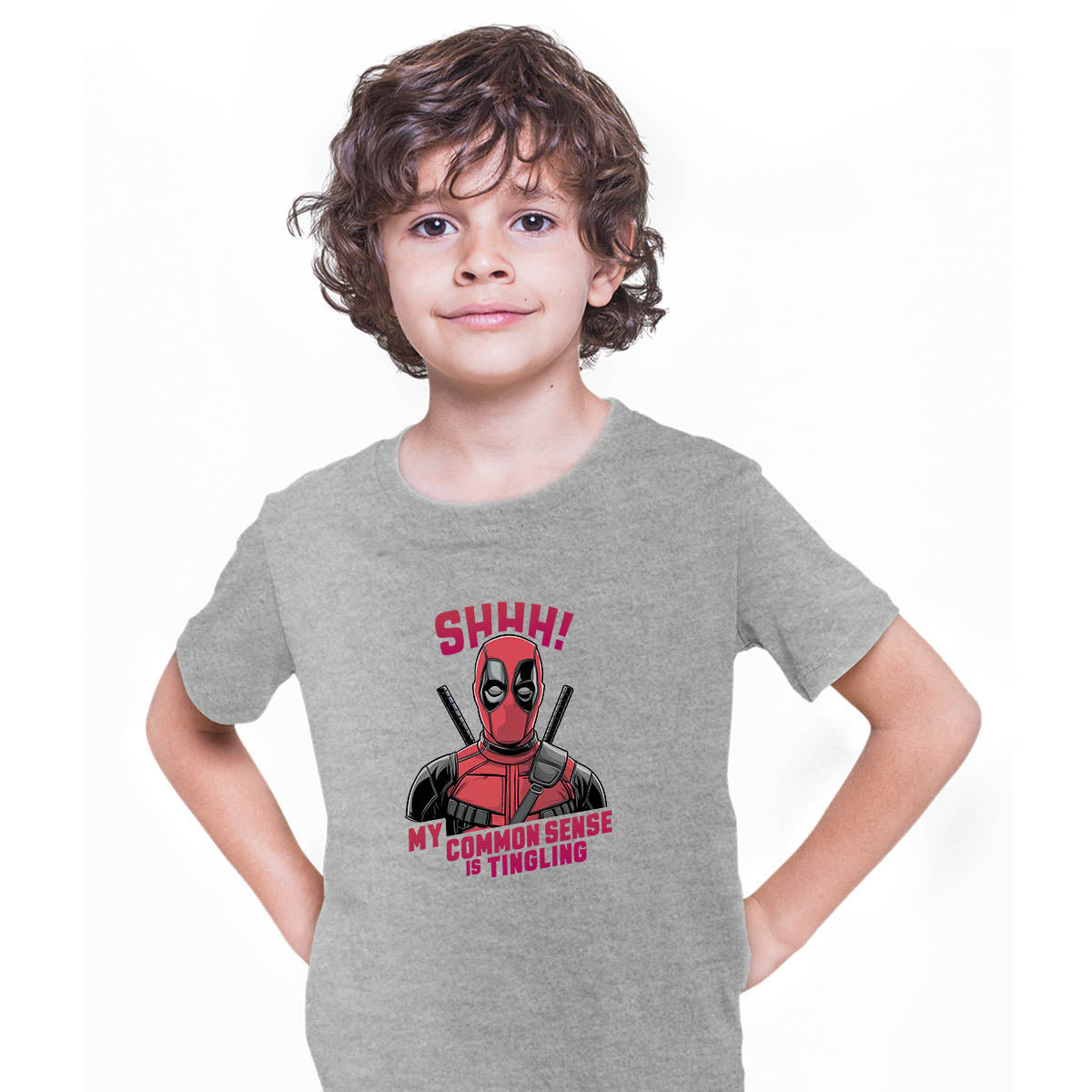 Dead Pool Movie Kids t-shirt Marvel Comix Ryan Reynolds