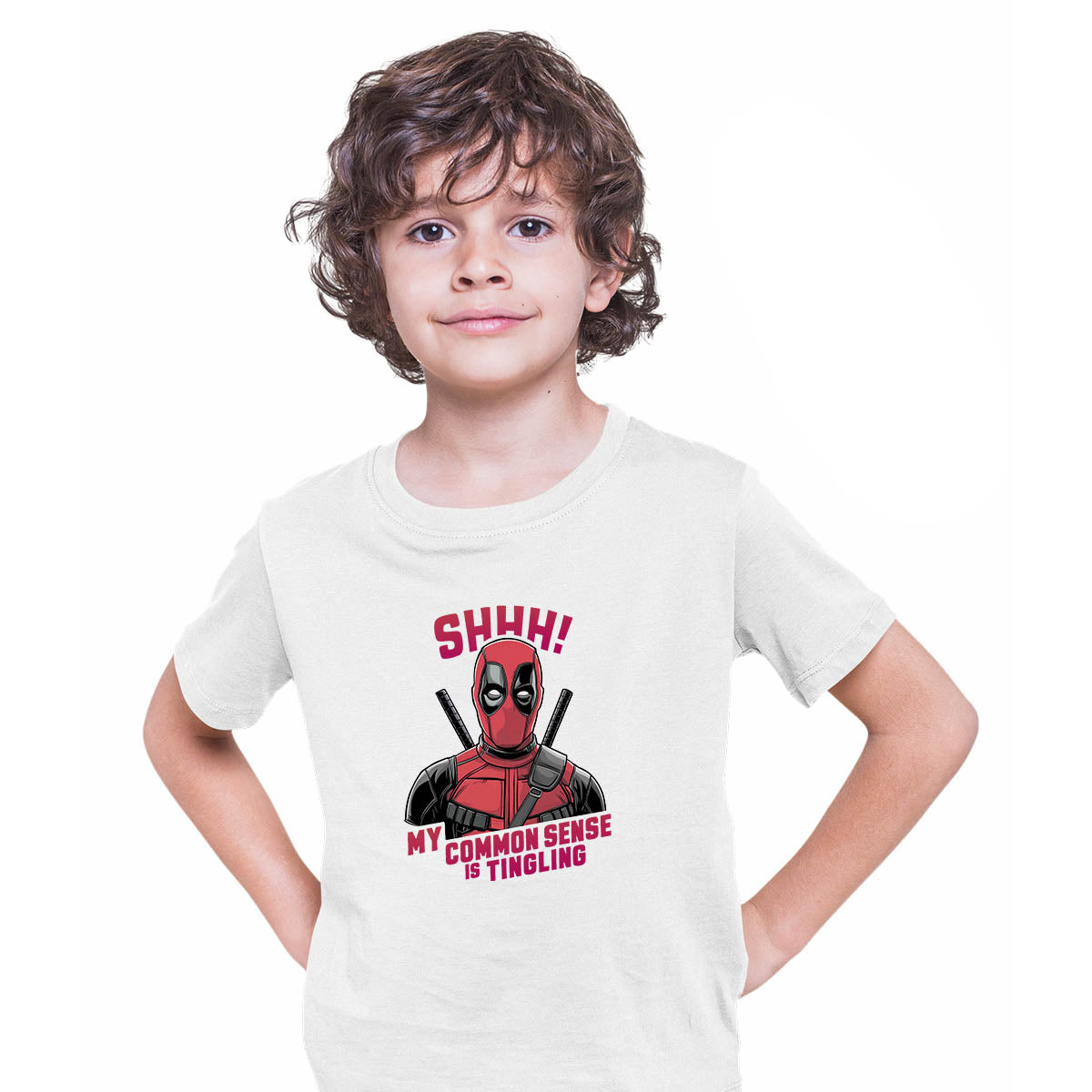 Dead Pool Movie Kids t-shirt Marvel Comix Ryan Reynolds