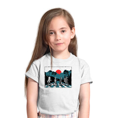 Demon Slayer Abbey Road Tanjiro Nezuko Zenitsu Inosuke Tee T-shirt for Kids