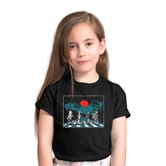 Demon Slayer Abbey Road Tanjiro Nezuko Zenitsu Inosuke Tee T-shirt for Kids