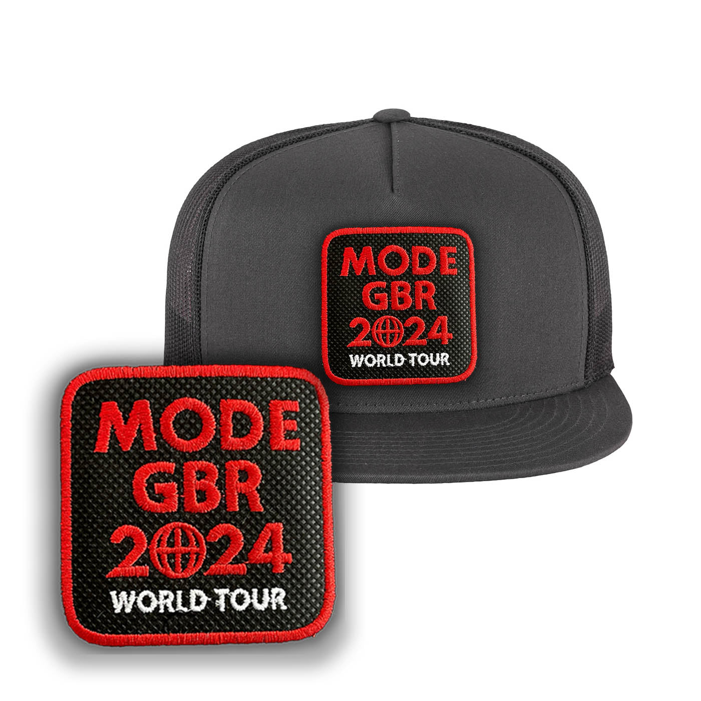 Depeche Mode Cap UK World Tour Music Embroidered Baseball Hat by Forge Bros