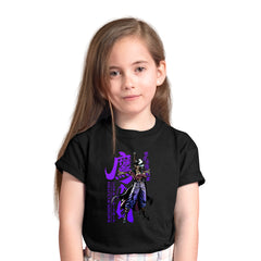 Dracule Mihawk Hawk Eyes One Piece Japanese Anime Manga Black T-shirt for Kids