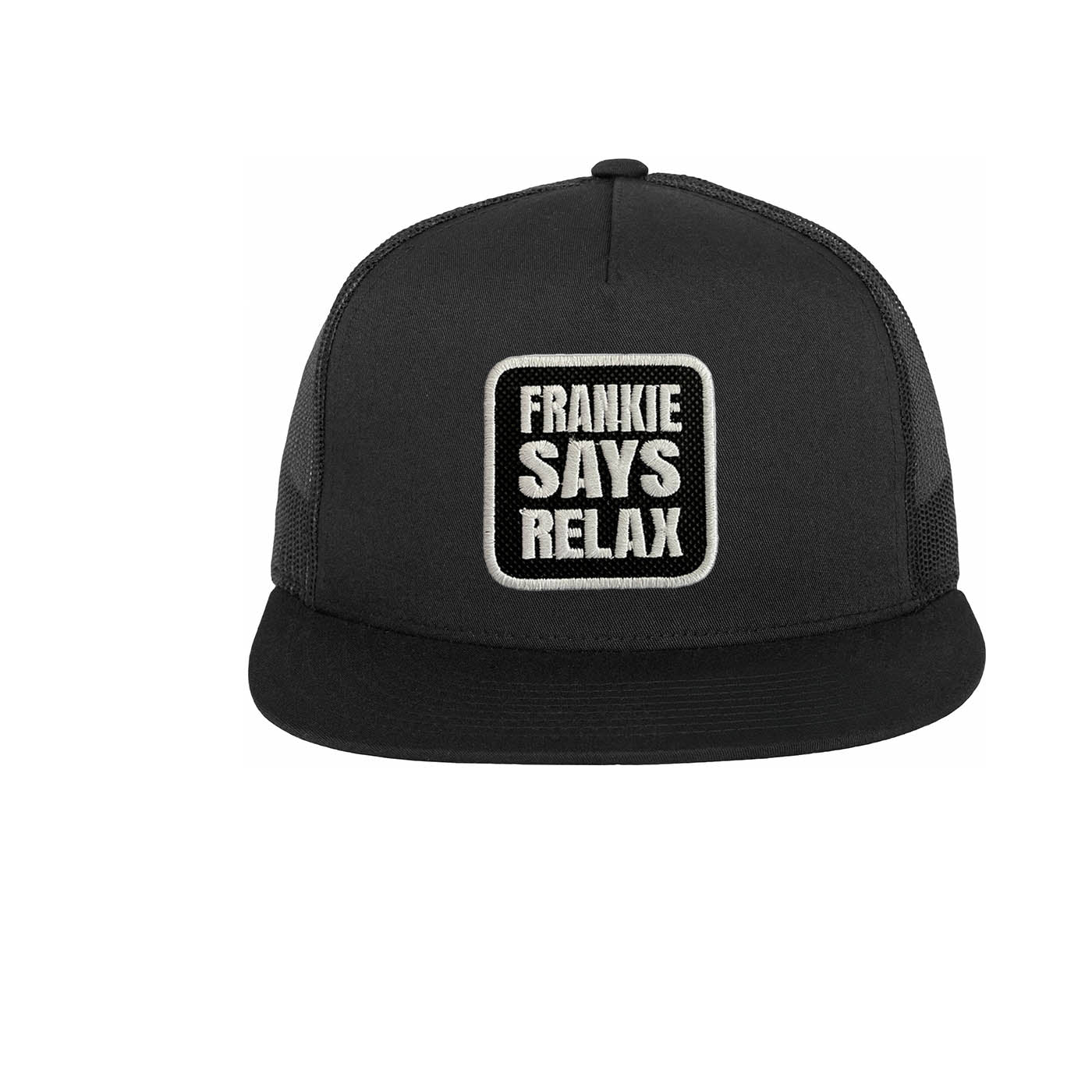 Frankie Says Relax Cap Music Embroidered Baseball Hat by Forge Bros