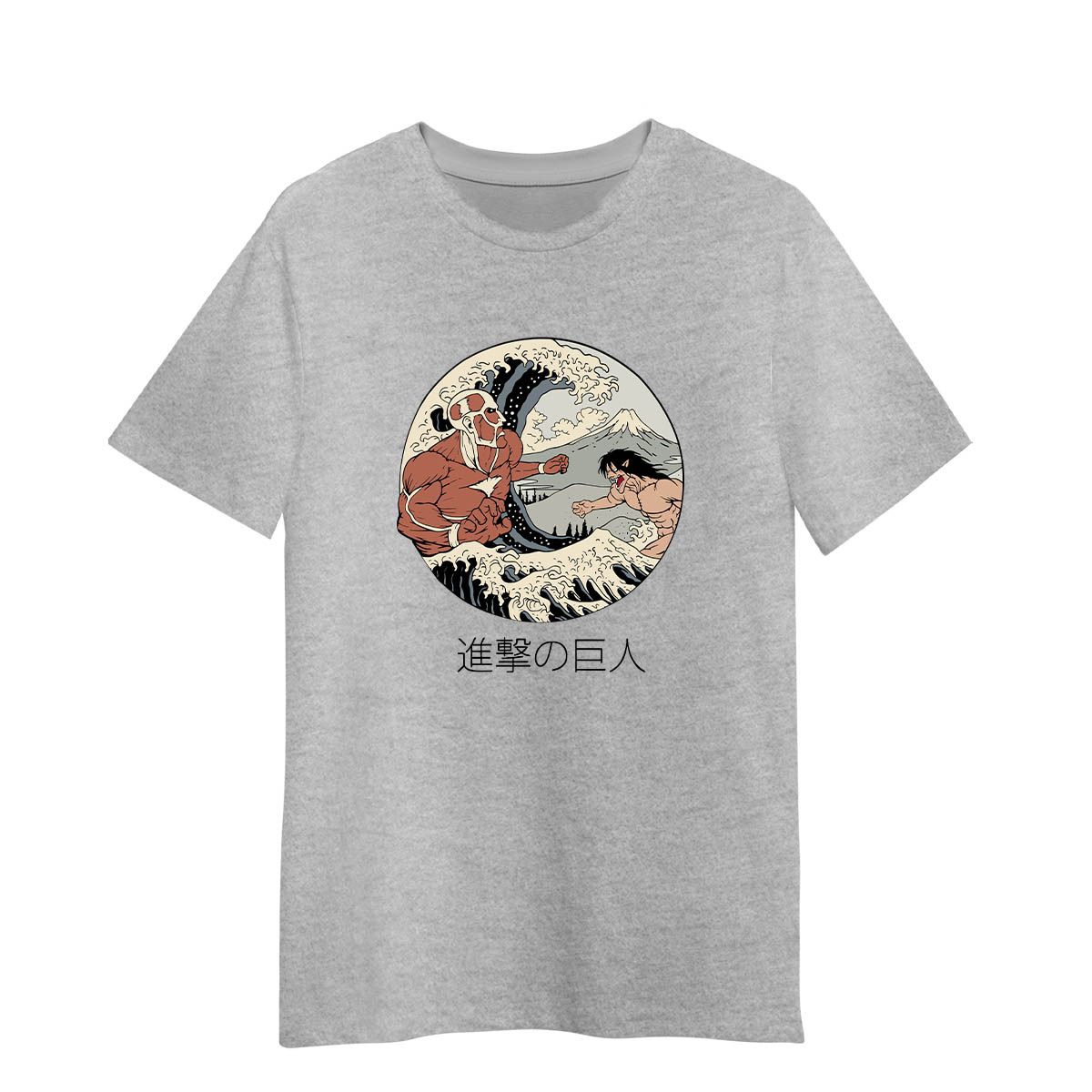 My Hero Academia Japanese Anime Adult Unisex Grey T-shirt