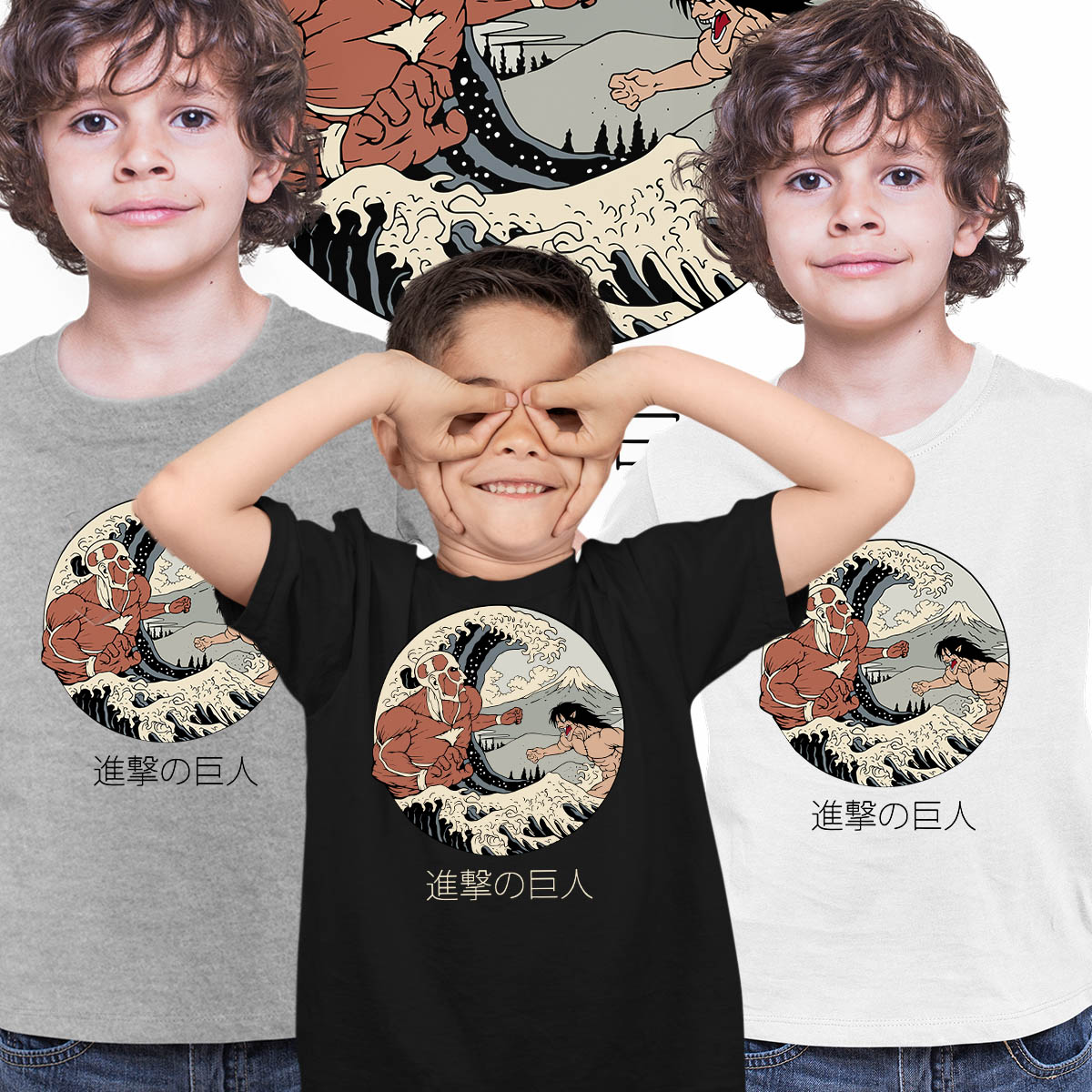 Friends My Hero Academia Japanese Anime  Manga T-shirt for Kids