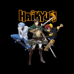 Haikyuu Jujutsu Kaisen Sk8 The Infinity Attack On Titan Anime Manga Adult Unisex T-shirt