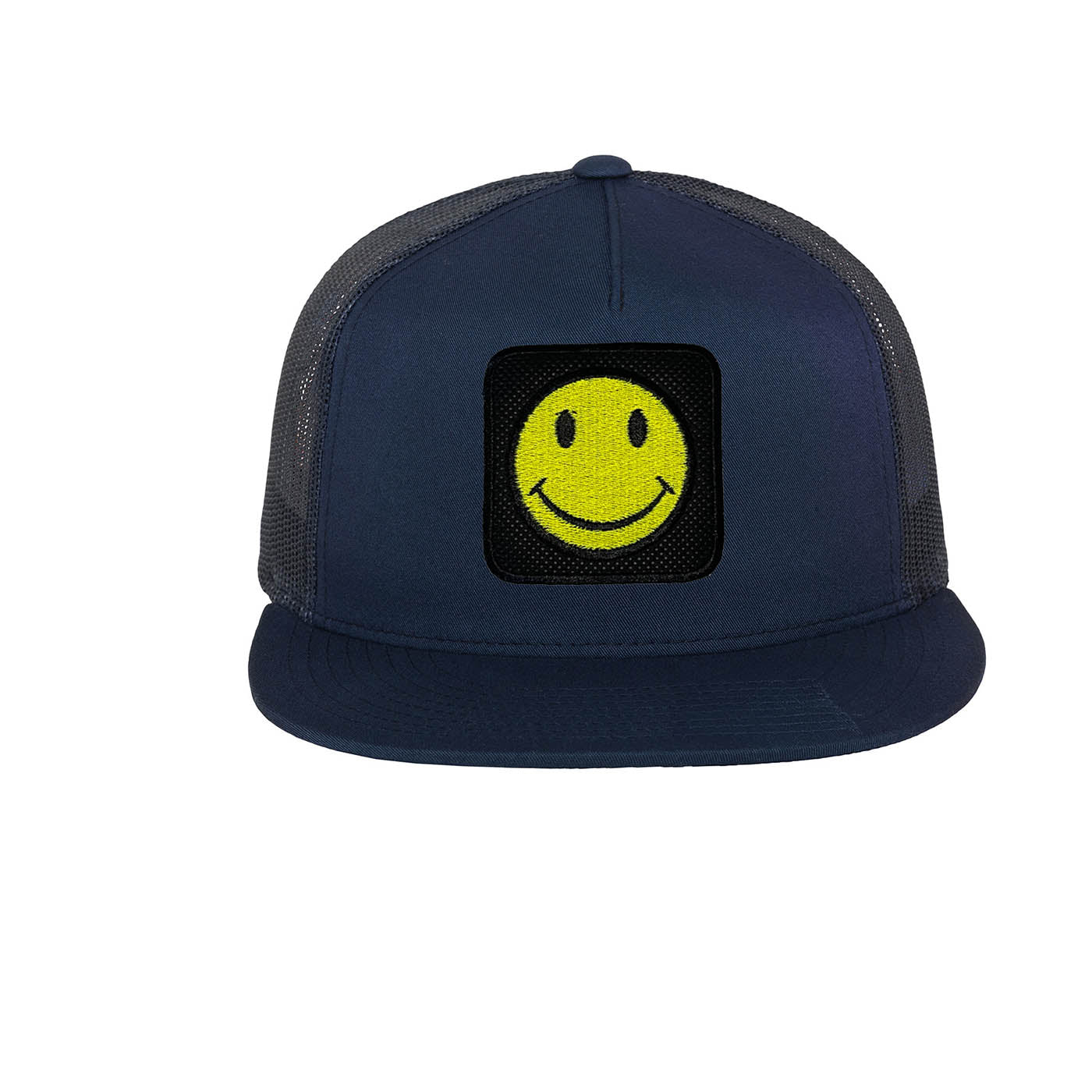 Happy Emoji Embroidered Baseball Cap Forge Bros