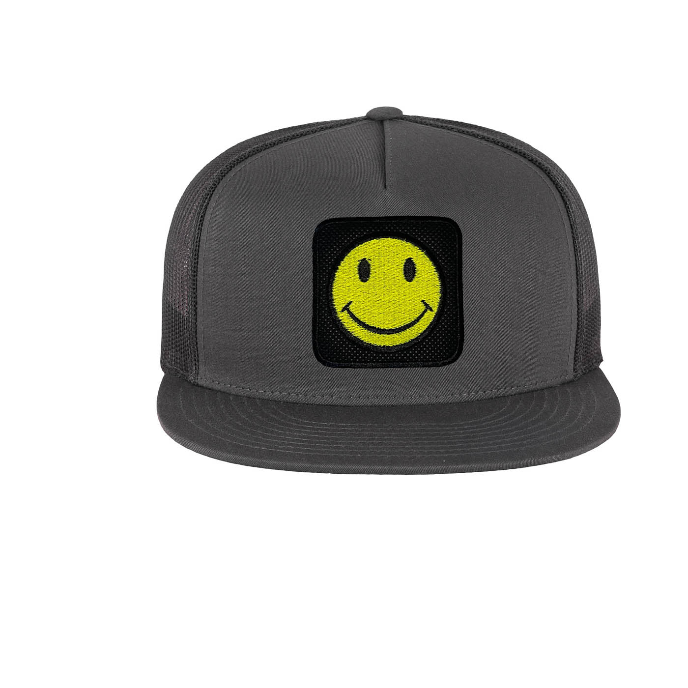 Happy Emoji Embroidered Baseball Cap Forge Bros