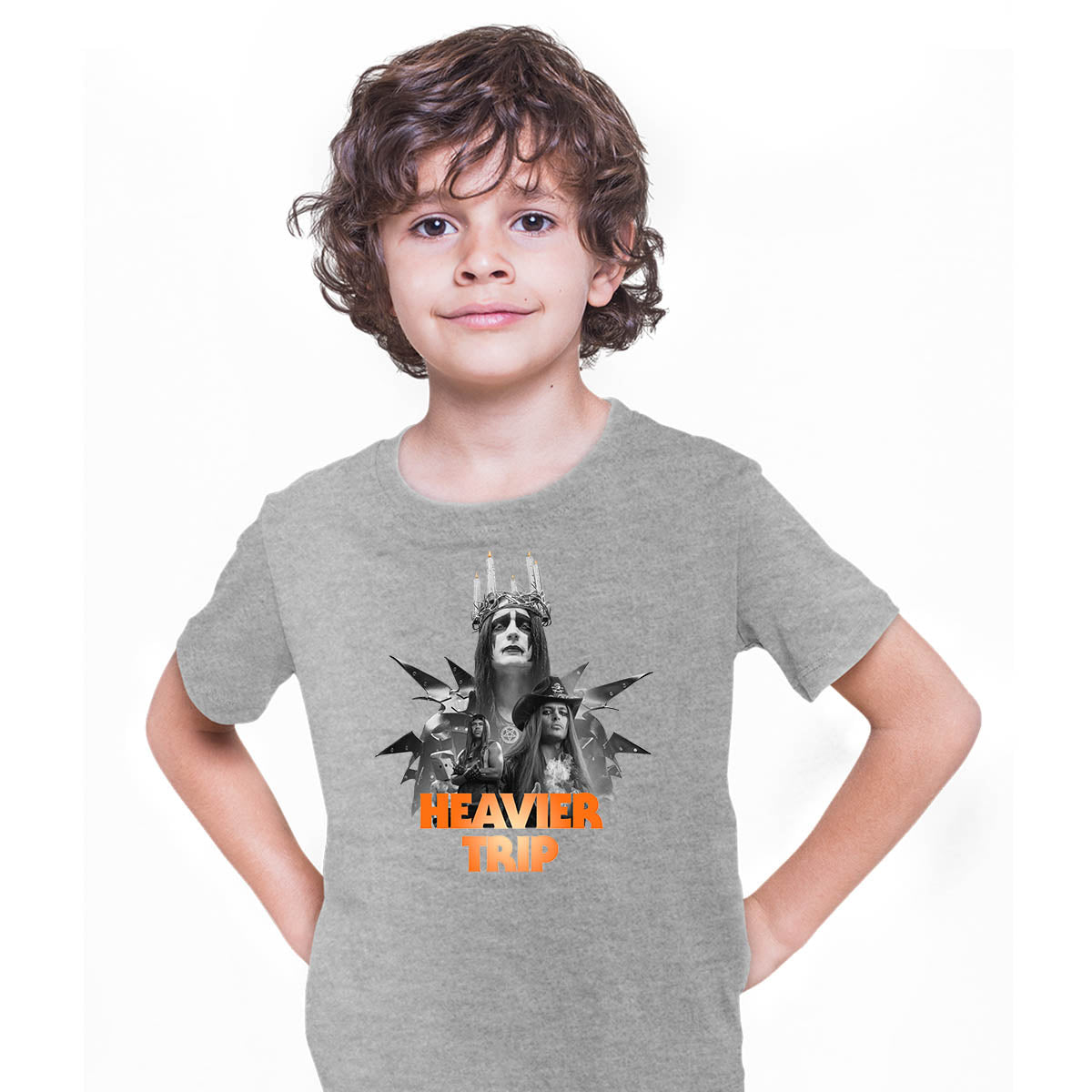 Impaled Rektum Metal Kids Grey T-Shirt 