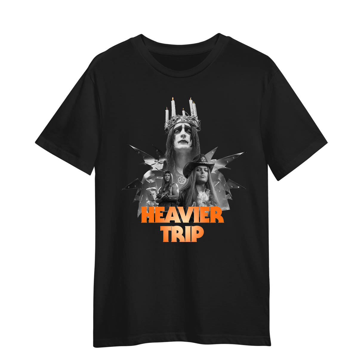 Impaled Rektum Metal T-Shirt from Heavy Trip Movie Black Tee