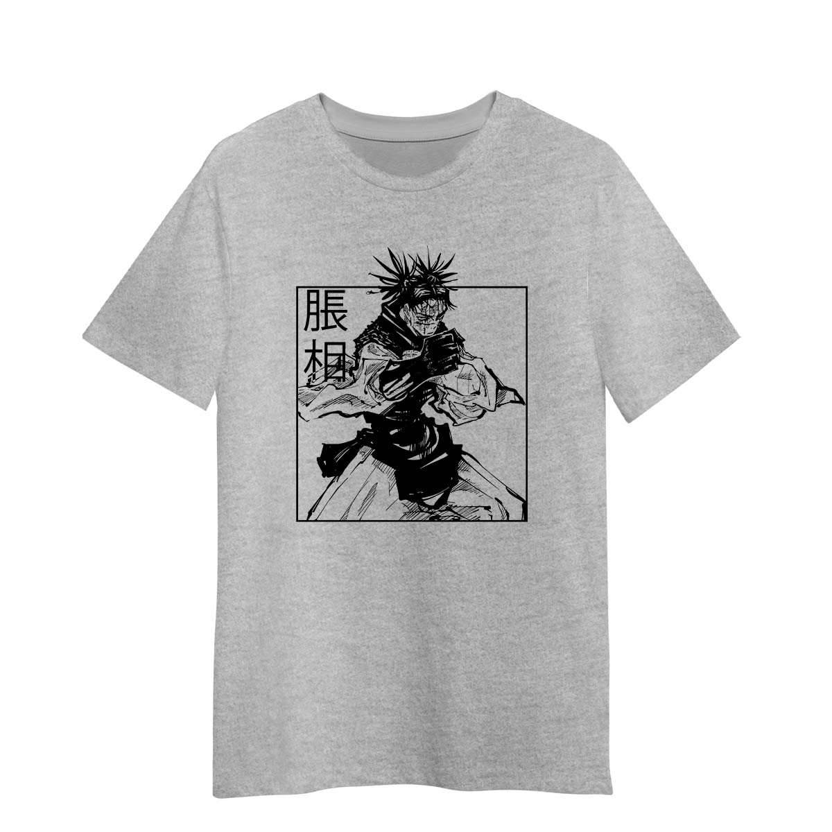 Jujutsu Kaisen Choso Anime Japan Adult Unisex Grey T-shirt