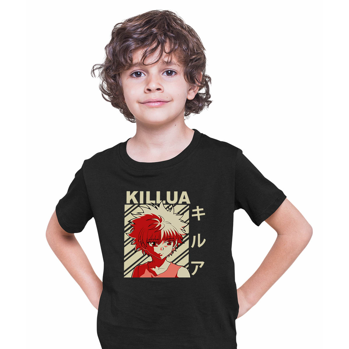 Killua Hunter X Hunter Japanese Anime T-shirt for Kids