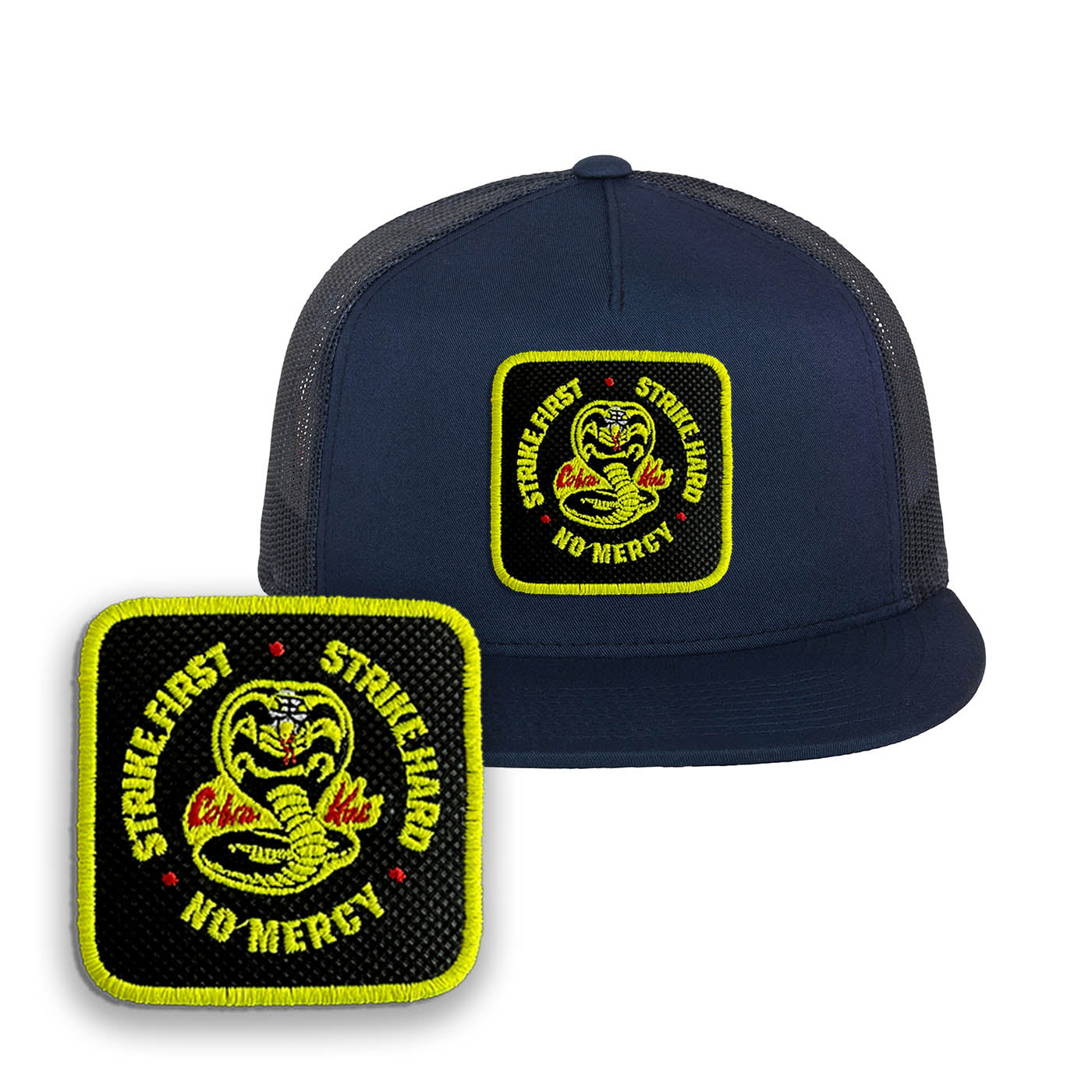 Cobra Kai Cap Embroidered Baseball Hat by Forge Bros