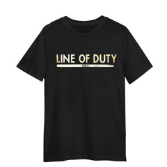 Line of Duty Series 7 BBC TV Drama Black T-shirt