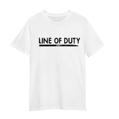 Line of Duty Series 7 BBC TV Drama White T-shirt