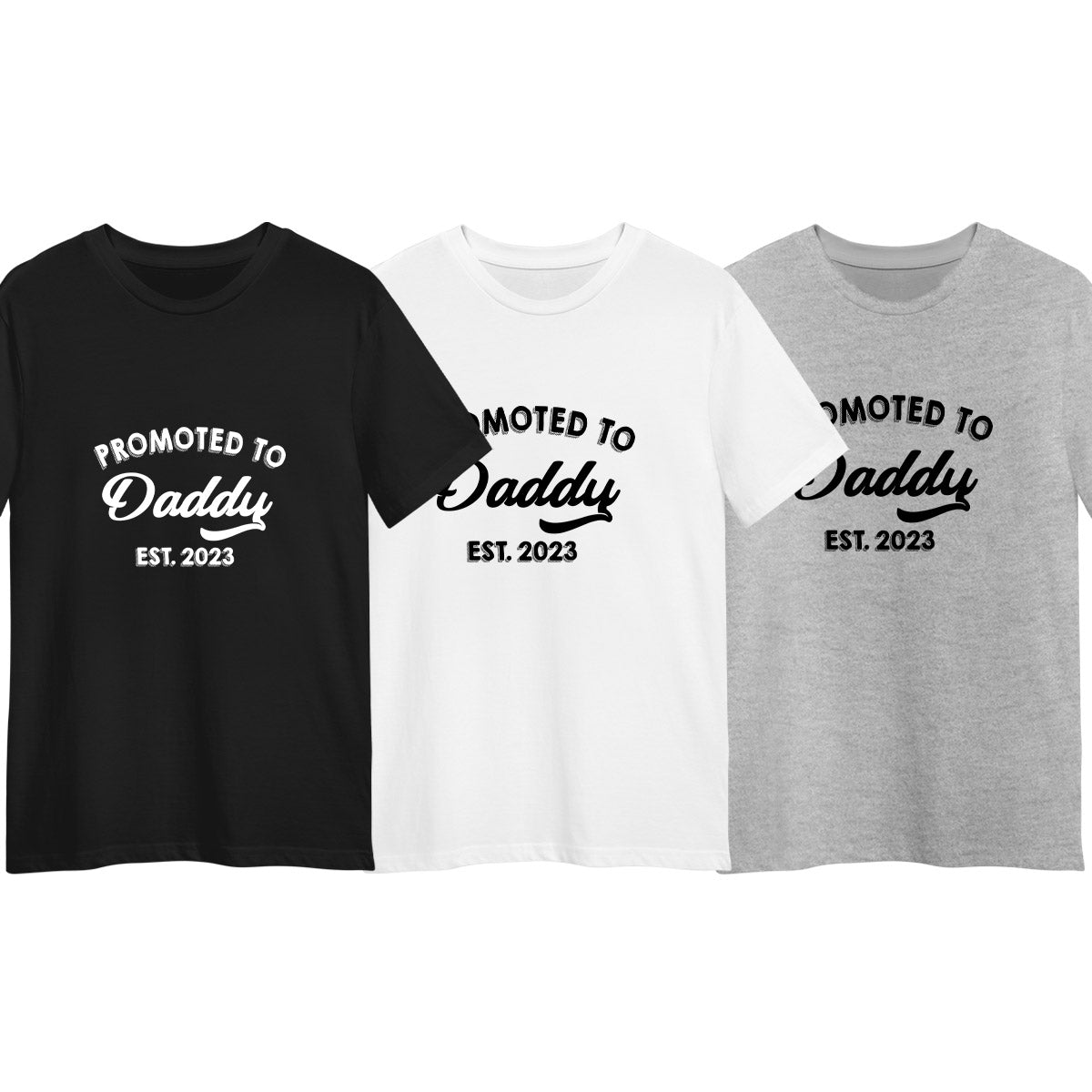 Promoted to Daddy 2023 T-Shirt 