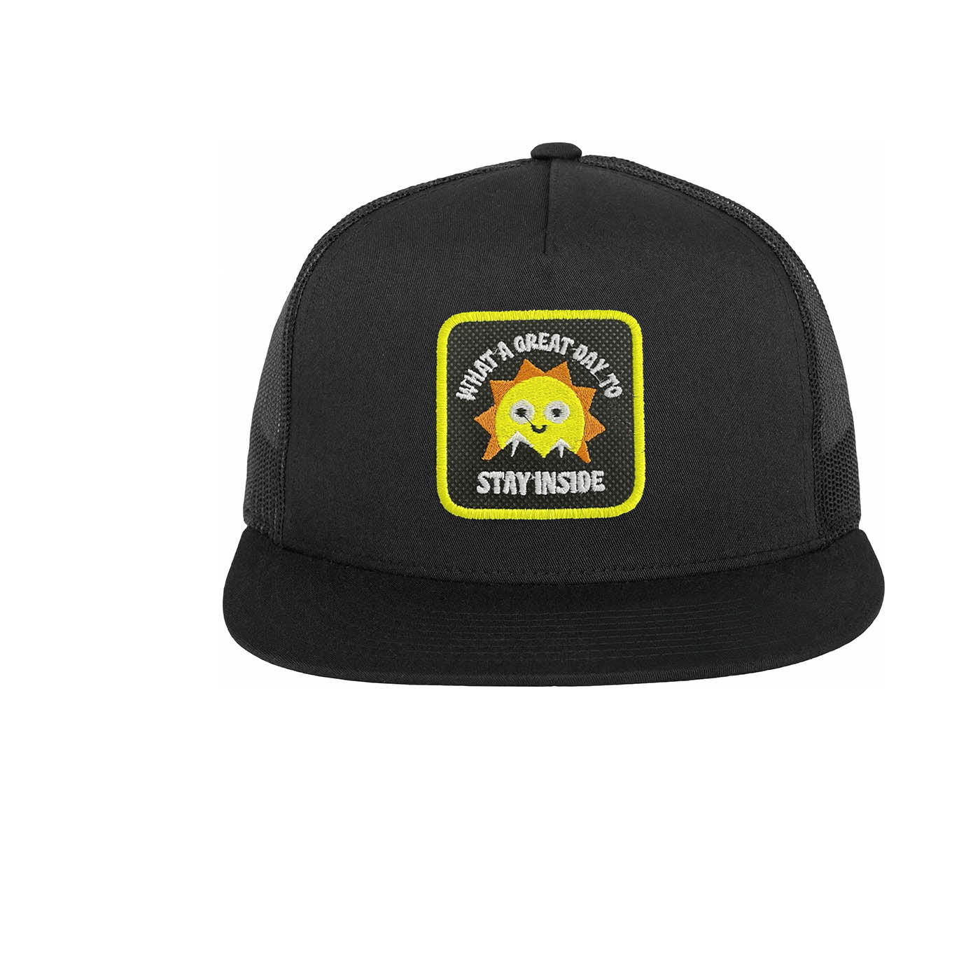 Great Day Cap Positive Embroidered Baseball Hat by Forge Bros