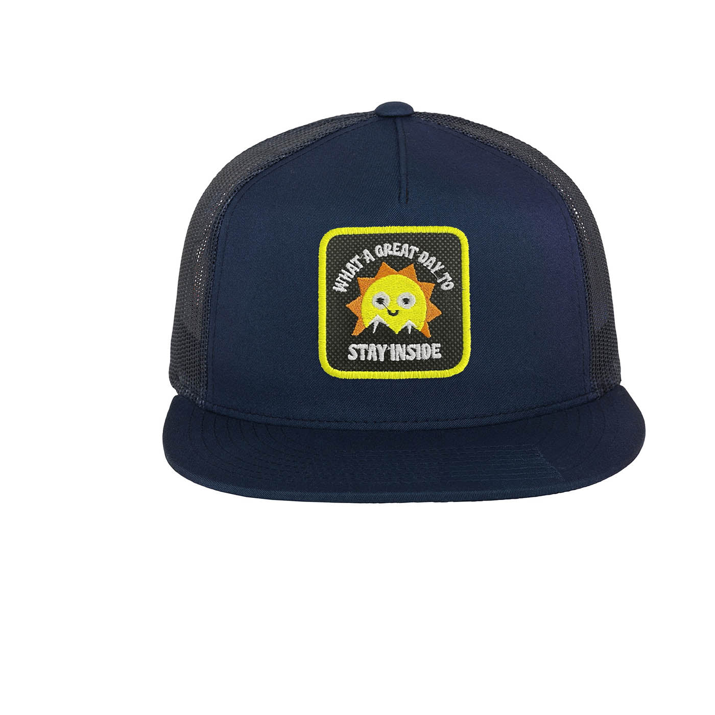 Great Day Cap Positive Embroidered Baseball Hat by Forge Bros