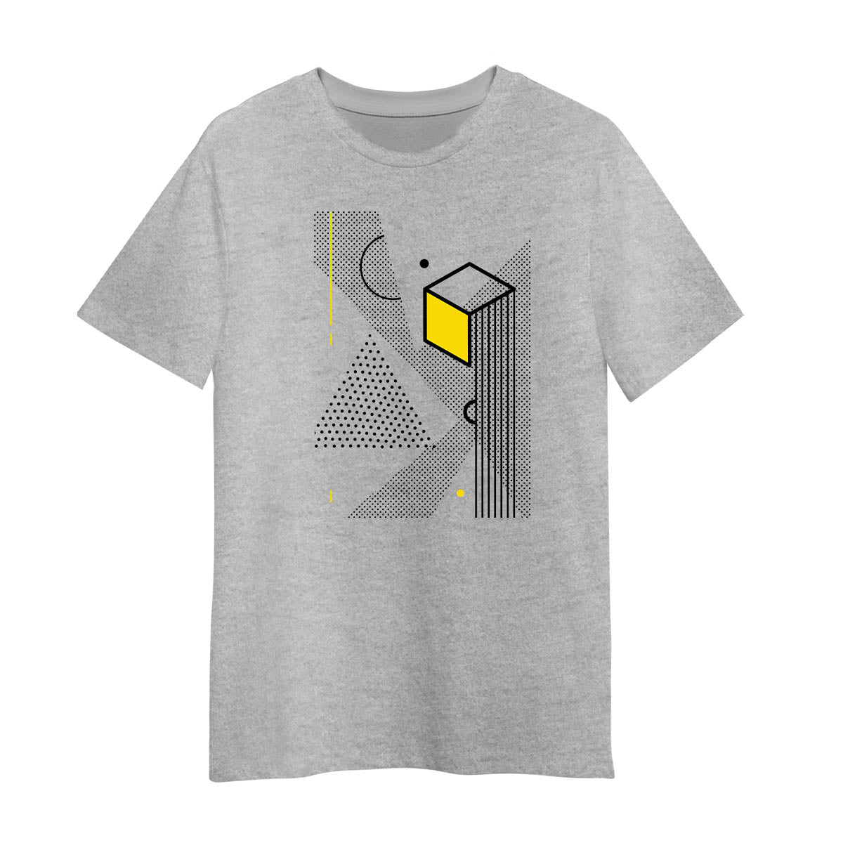 Minimalist Geometric T-Shirt Abstract G