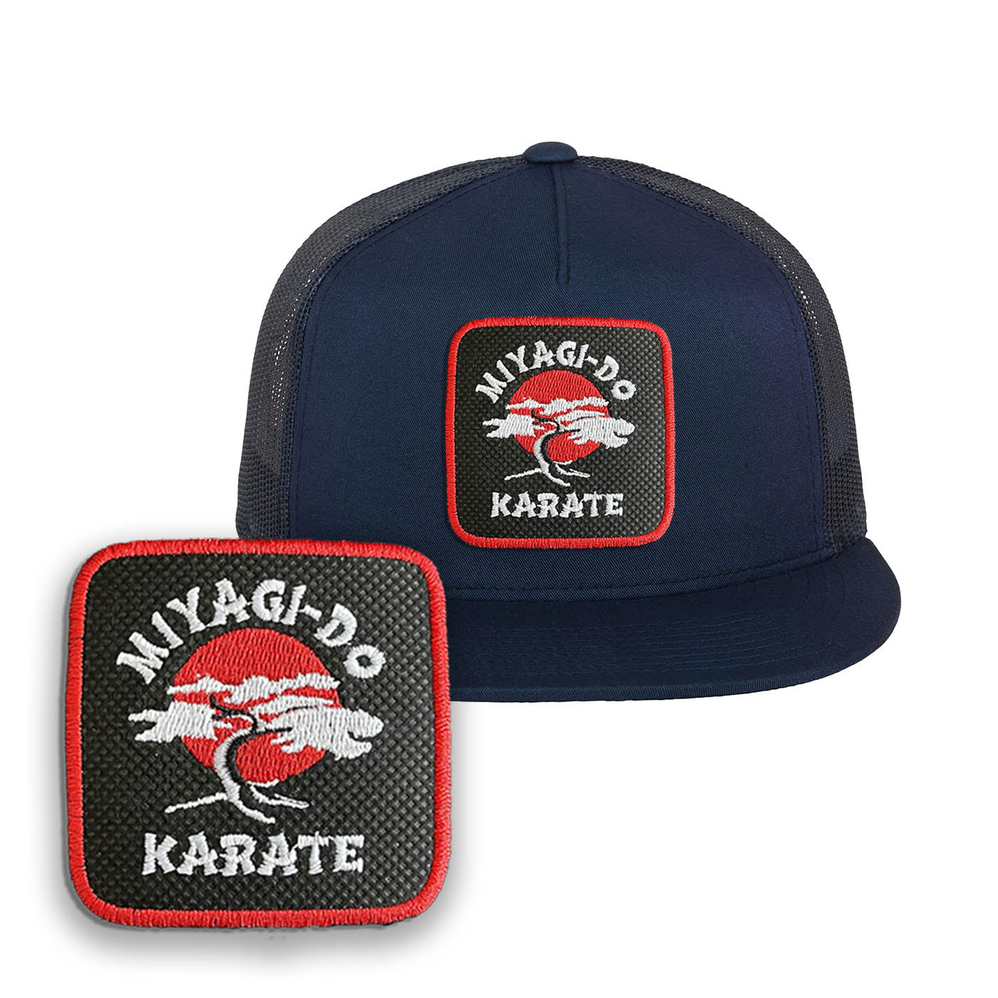 Miyagi Do Cap Karate Kid Embroidered Baseball Hat by Forge Bros