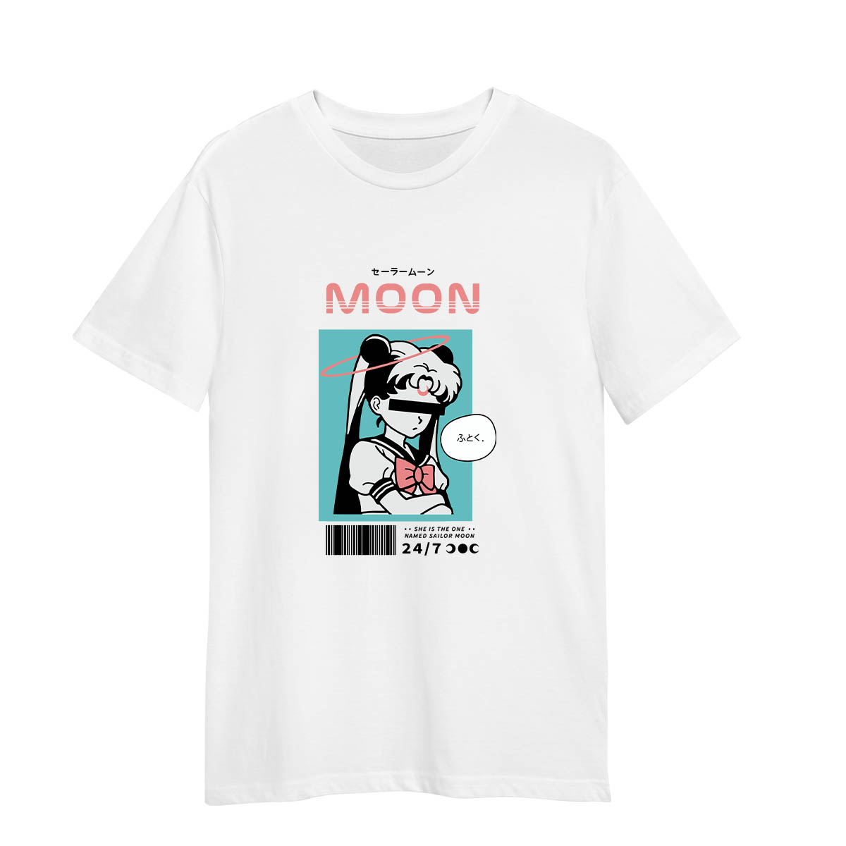 Moon Anime Girl Nasa Japanese Movie t-shirt Nice and Nostalgic