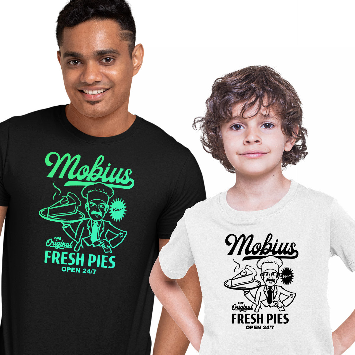 Mobius Fresh Pies T-Shirt Loki 2 Funny Gift Tee T-Shirt Adult Unisex Tee