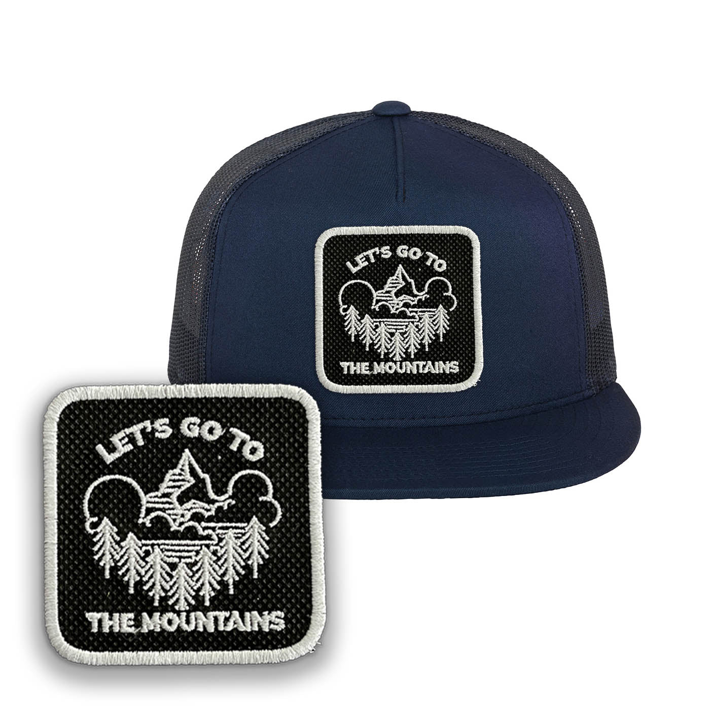 Outdoor Cap Mountains Embroidered Baseball Hat by Forge Bros