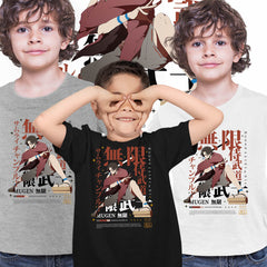 Mugen Samurai Champloo Mugen Infinity Japanese Anime T-shirt for Kids