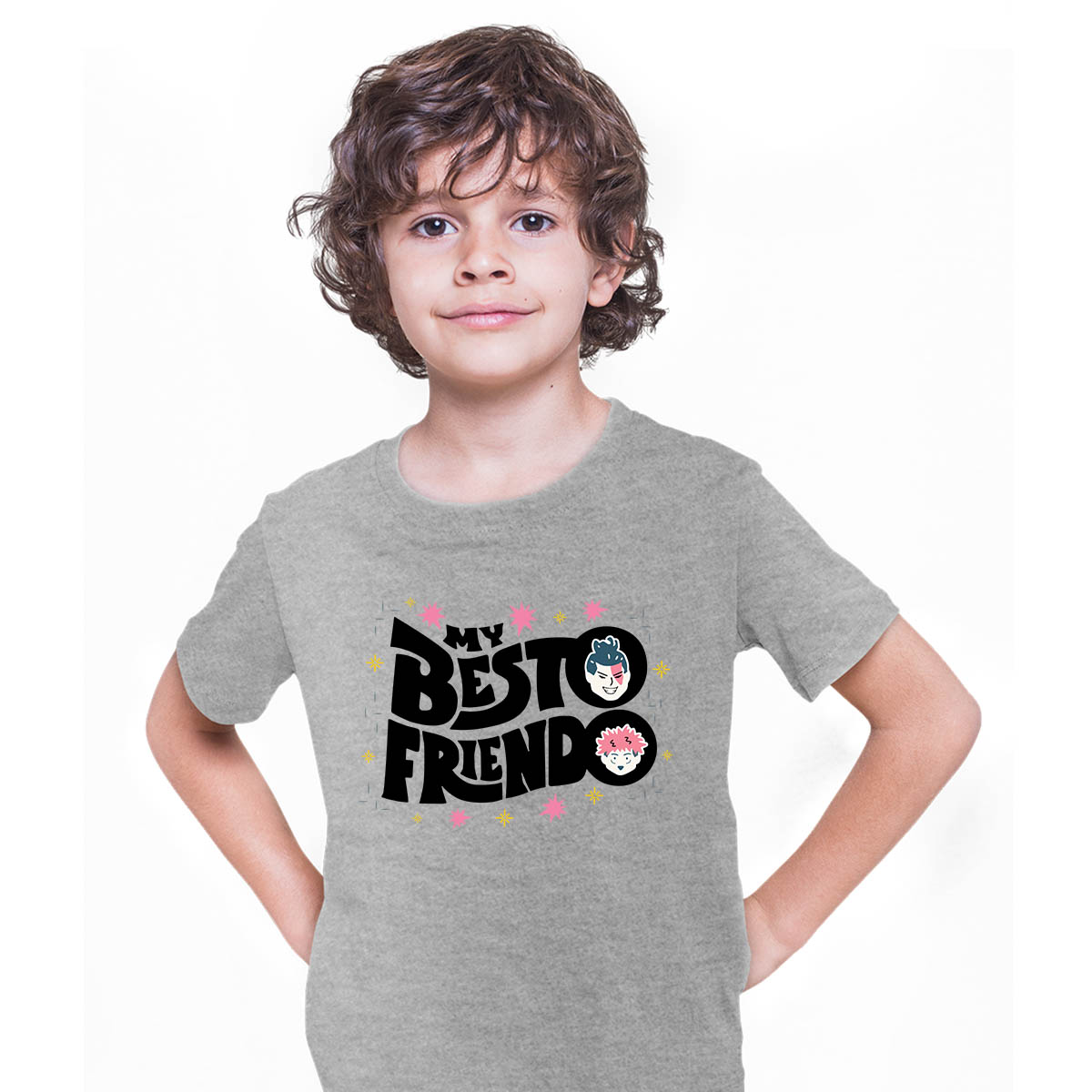 My Besto Friendo Jujutsu Kaisen Todo Aoi Anime T-shirt for Kids