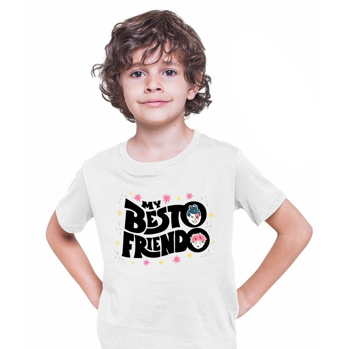 My Besto Friendo Jujutsu Kaisen Todo Aoi Anime T-shirt for Kids