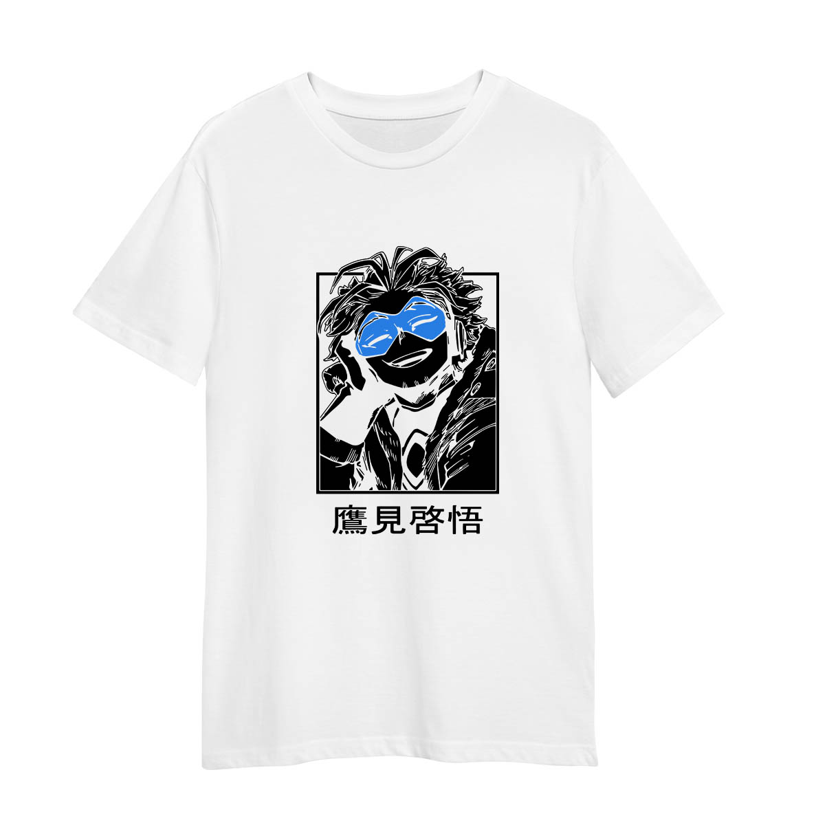 My Hero Academia Hawks Keigo Takami Unisex Adult White T-shirt