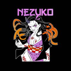 Nezuko Kamado Kimetsu No Yaiba Demon Slayer Gift Anime Manga Adult Unisex T-shirt