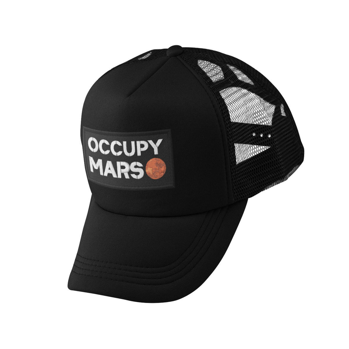 Occupy Mars Cap Embroidery Red Planet Rover Cap